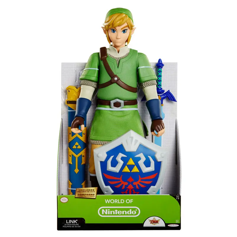 The Legend of Zelda Skyward Sword Deluxe Big Figs Actionfigur Link 50 cm Produktfoto