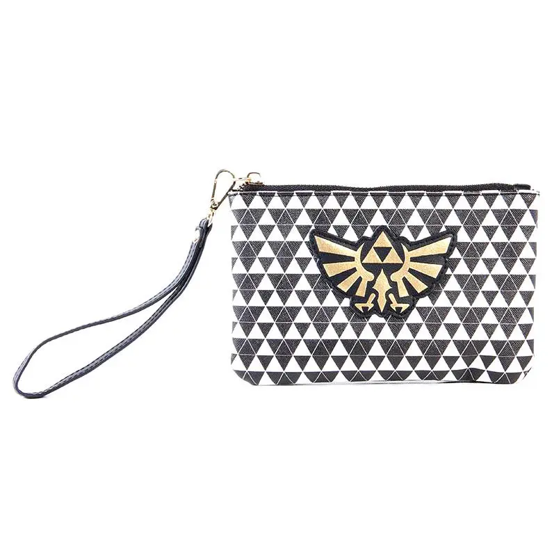 The Legend of Zelda Coin Geldbörse / Kosmetiktasche Zelda Black &amp; White Produktfoto