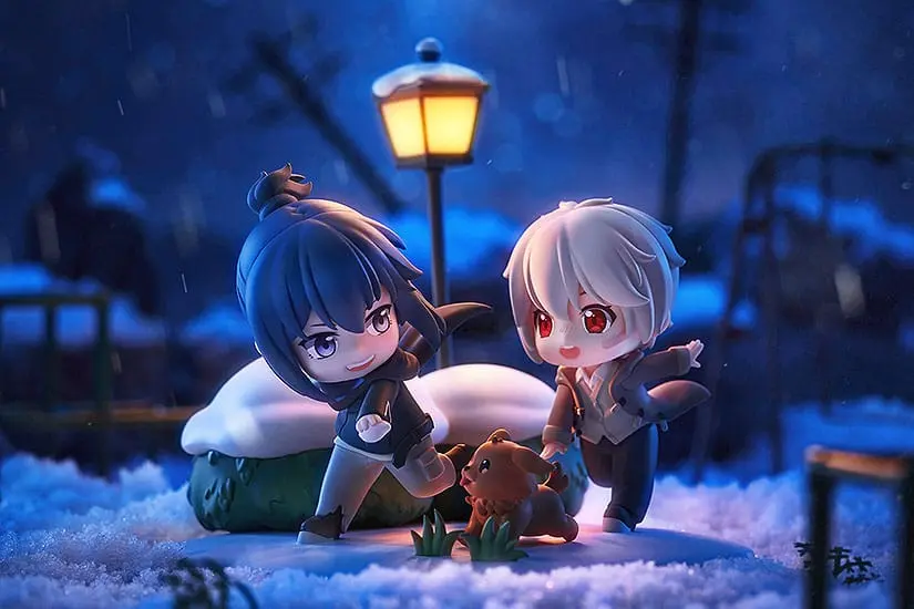 No. 6 Chibi Minifiguren Shion and Nezumi: A Distant Snowy Night Ver. 12 cm Produktfoto