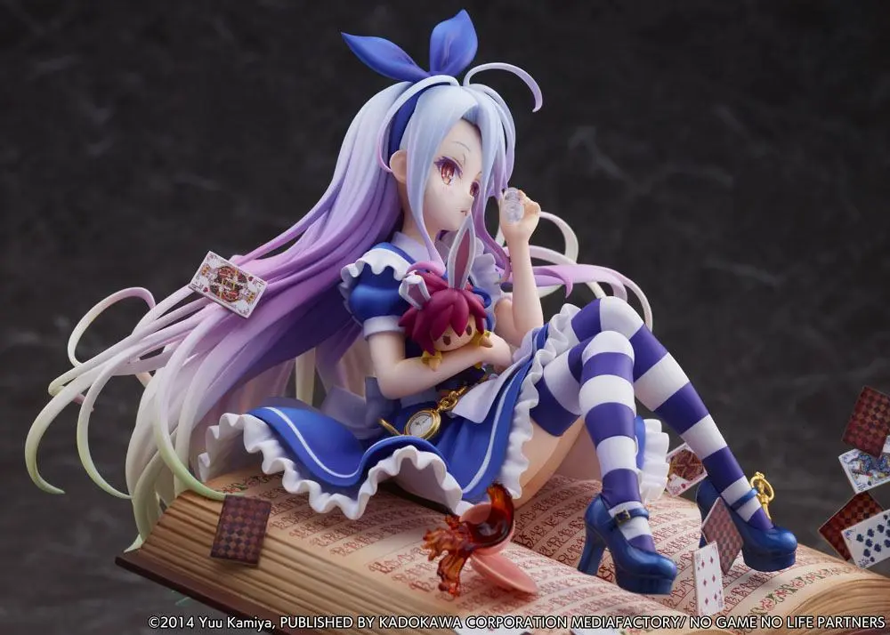 No Game No Life Statue 1/7 Shiro Alice in Wonderland Ver. 24 cm Produktfoto