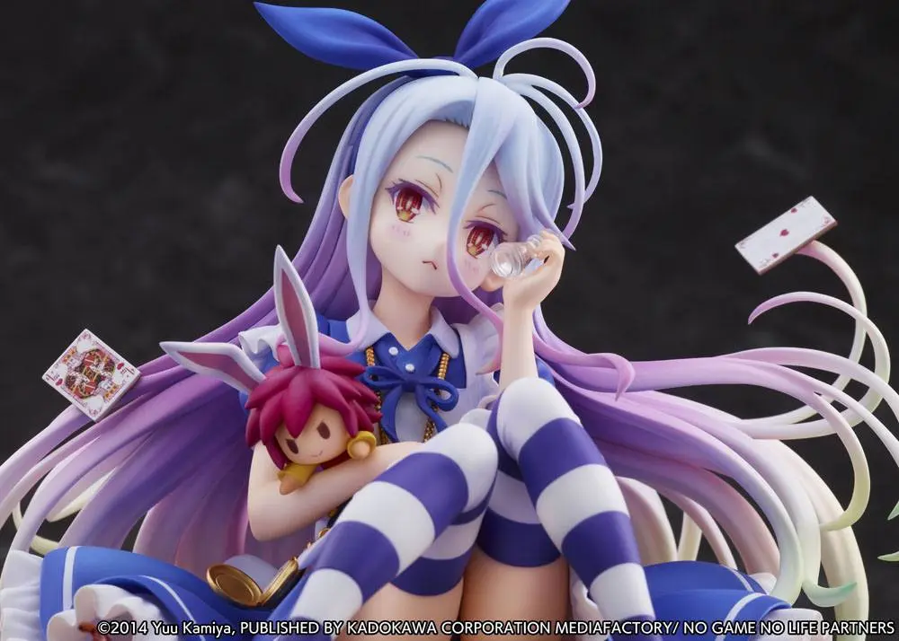 No Game No Life Statue 1/7 Shiro Alice in Wonderland Ver. 24 cm Produktfoto