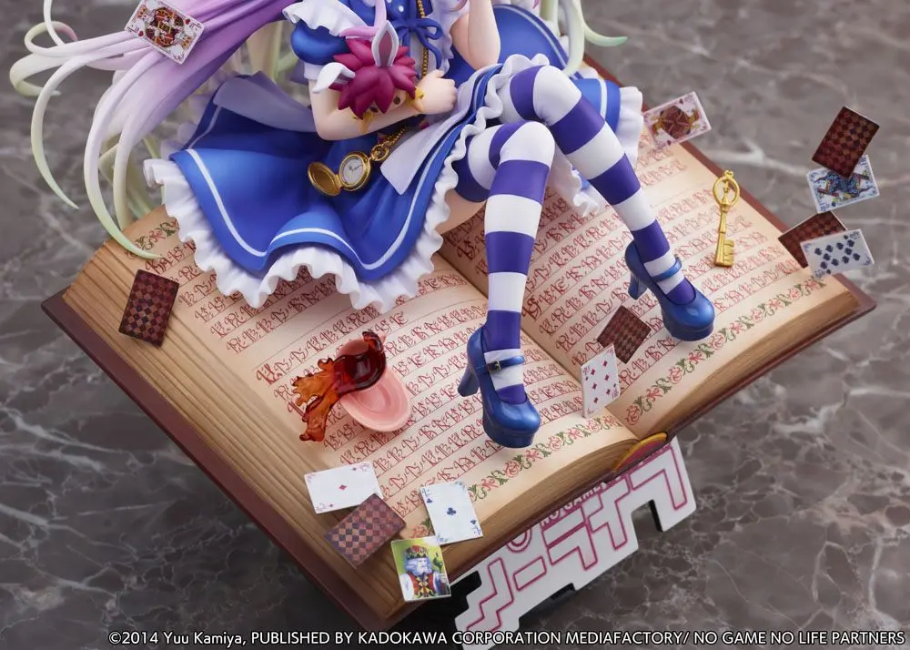 No Game No Life Statue 1/7 Shiro Alice in Wonderland Ver. 24 cm Produktfoto