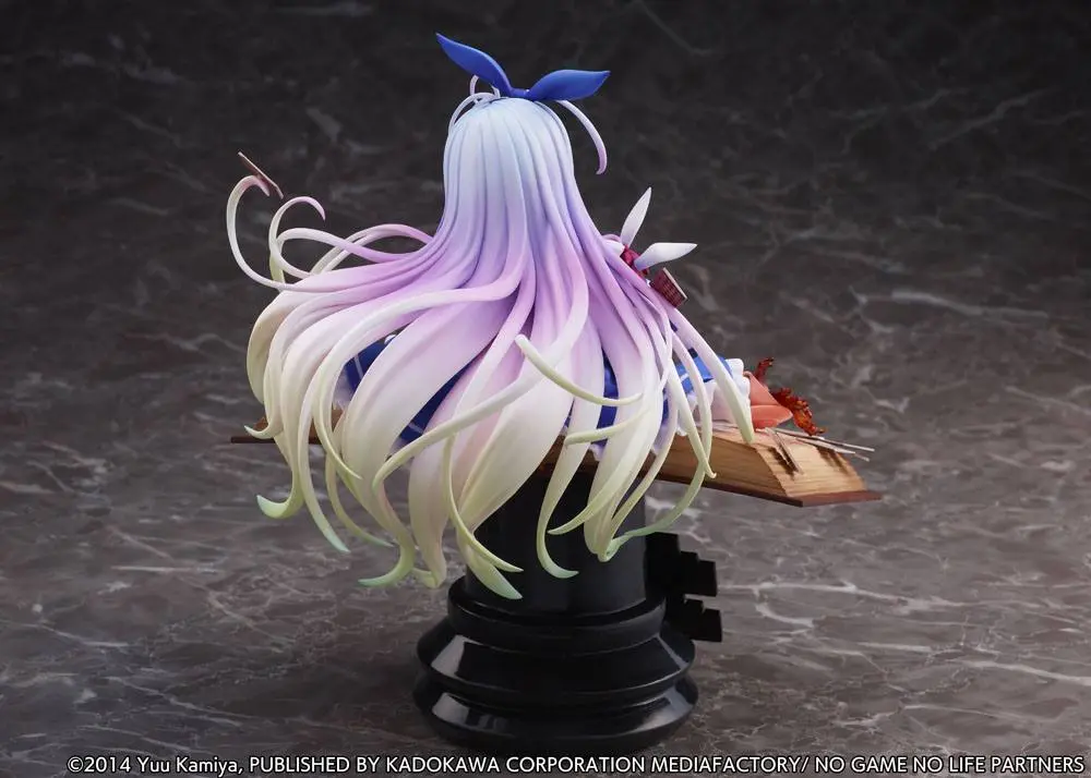 No Game No Life Statue 1/7 Shiro Alice in Wonderland Ver. 24 cm Produktfoto