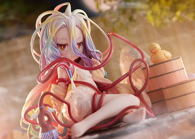 No Game No Life PVC Statue 1/7 Shiro: Hot Spring Ver. 11 cm termékfotó