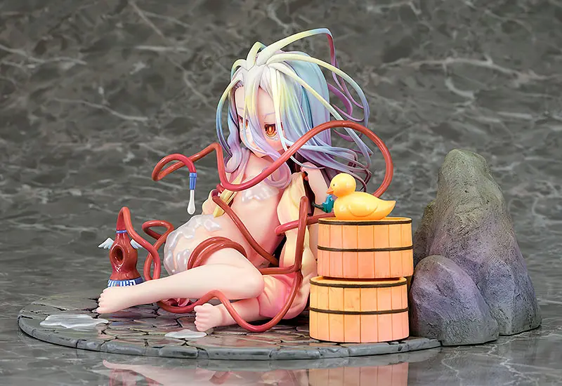 No Game No Life PVC Statue 1/7 Shiro: Hot Spring Ver. 11 cm termékfotó