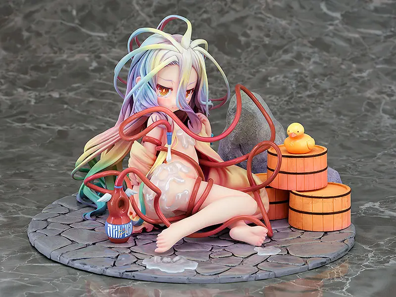 No Game No Life PVC Statue 1/7 Shiro: Hot Spring Ver. 11 cm termékfotó