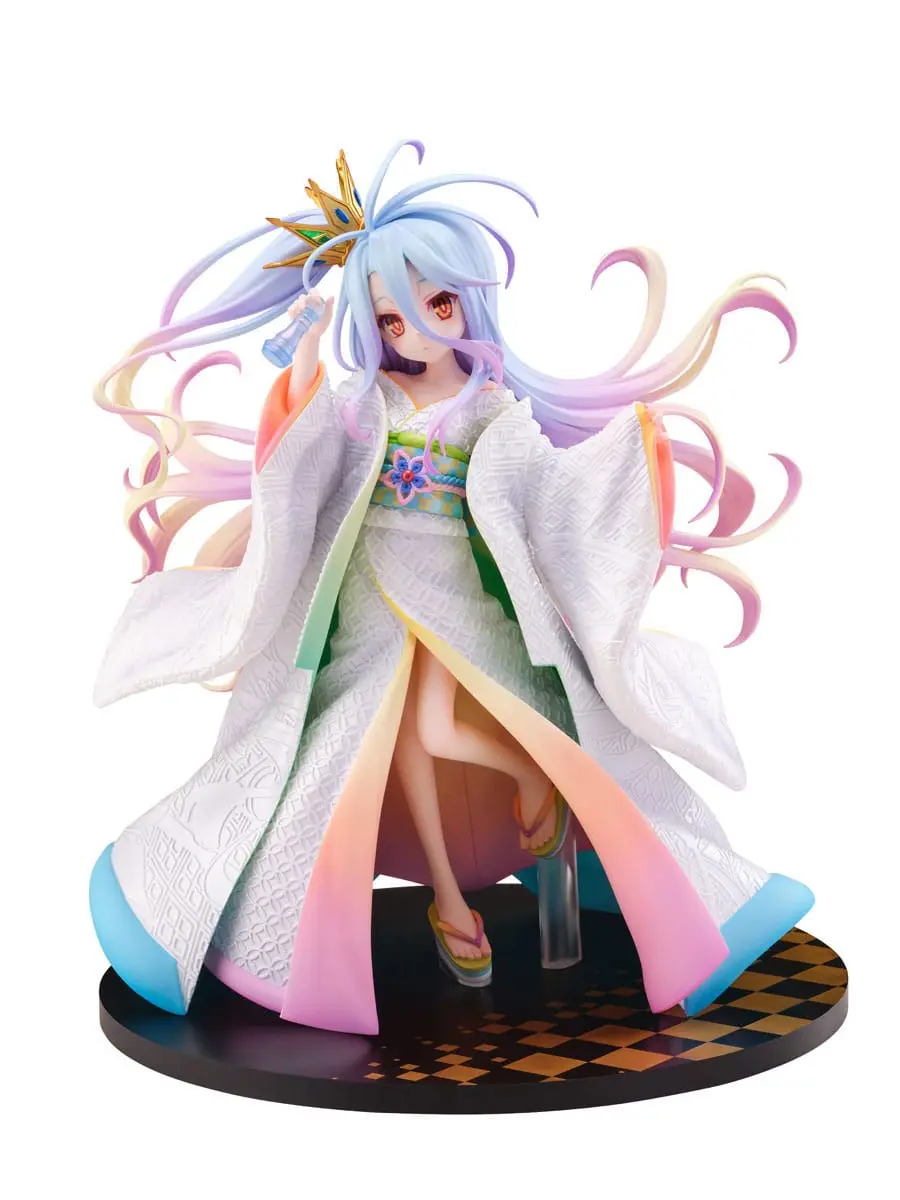 No Game no Life PVC Statue 1/7 Shiro -Shiromuku- 23 cm termékfotó