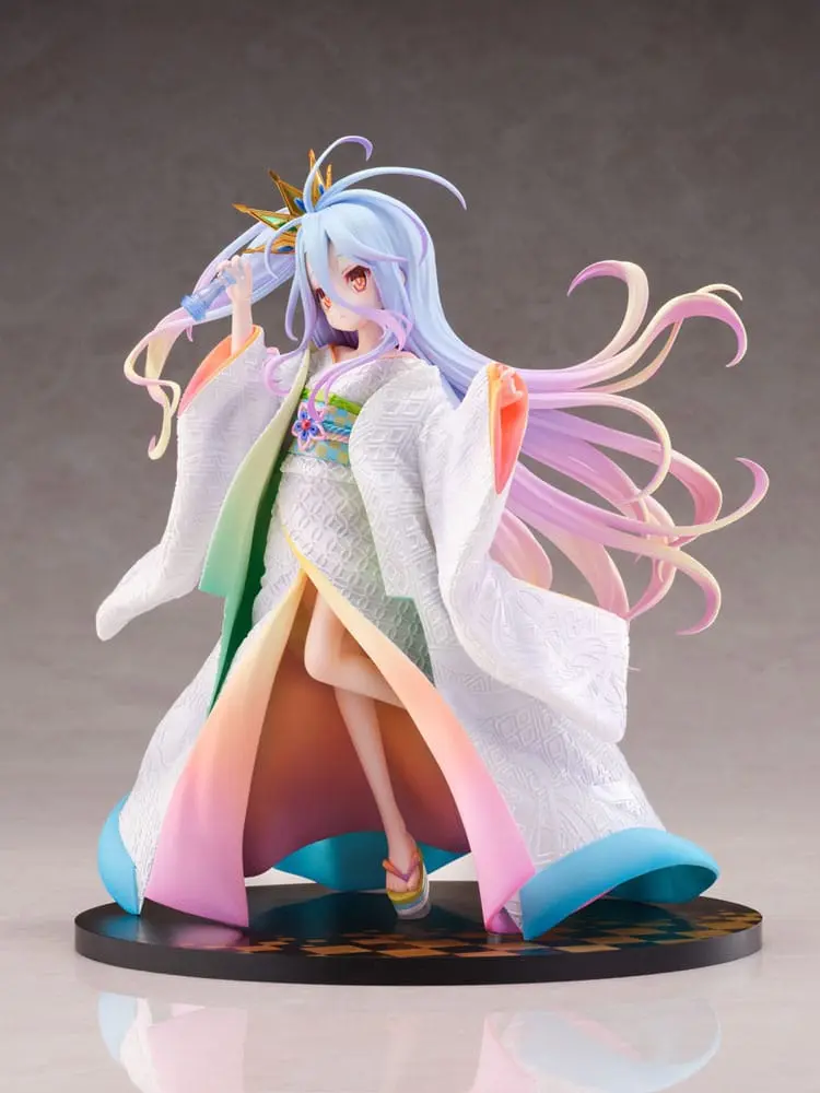 No Game no Life PVC Statue 1/7 Shiro -Shiromuku- 23 cm termékfotó