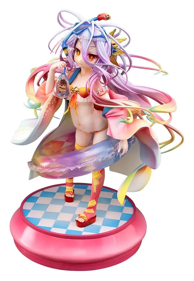 No Game No Life PVC Statue 1/7 Shiro Summer Season Ver. 19 cm Produktfoto