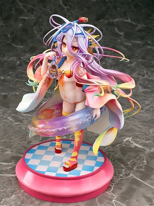 No Game No Life PVC Statue 1/7 Shiro Summer Season Ver. 19 cm Produktfoto