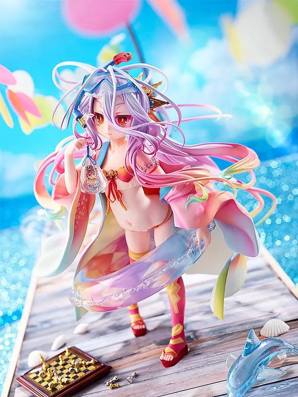 No Game No Life PVC Statue 1/7 Shiro Summer Season Ver. 19 cm Produktfoto