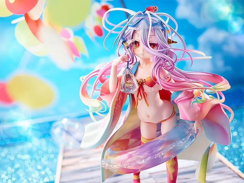No Game No Life PVC Statue 1/7 Shiro Summer Season Ver. 19 cm Produktfoto