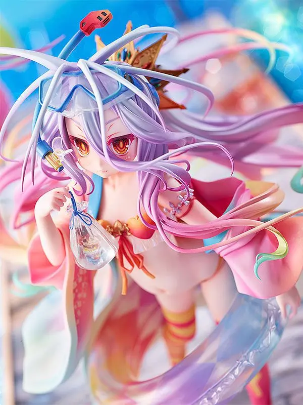 No Game No Life PVC Statue 1/7 Shiro Summer Season Ver. 19 cm Produktfoto