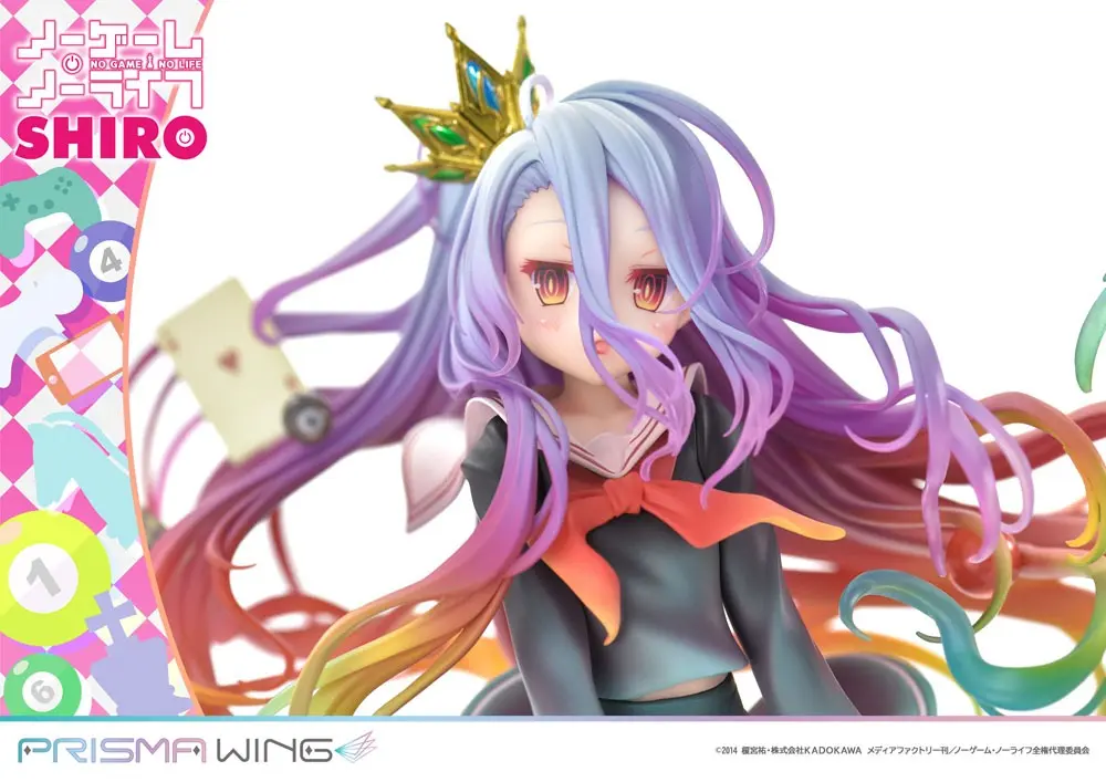 No Game No Life Prisma Wing PVC Statue 1/7 Shiro 27 cm termékfotó