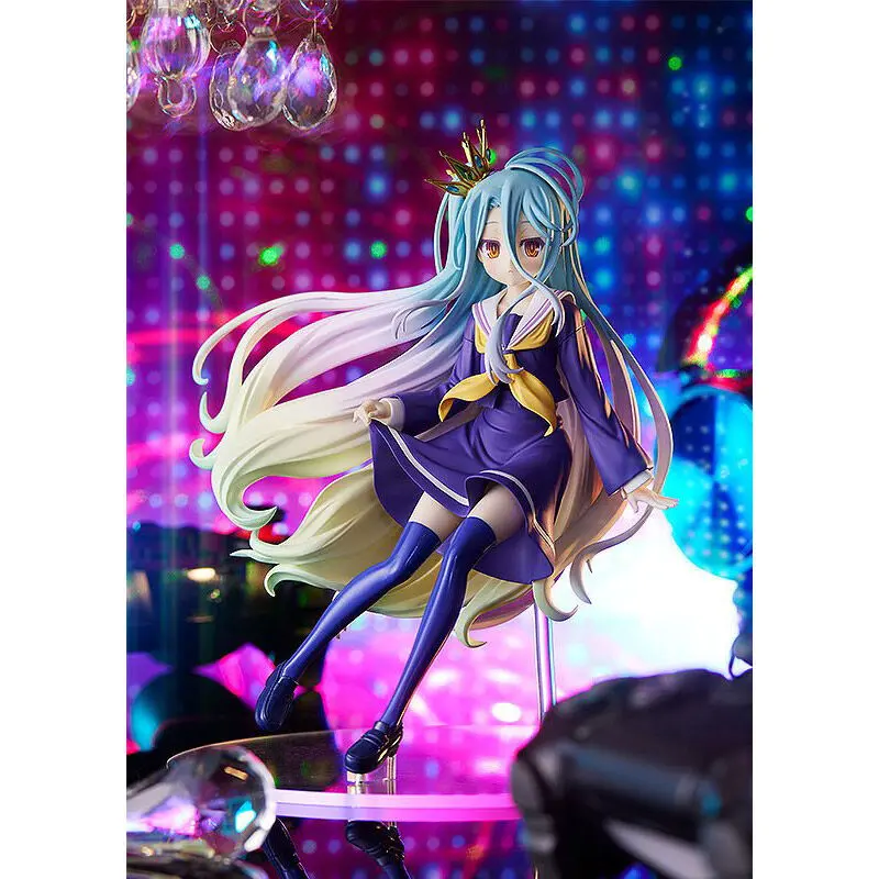 No Game No Life Pop Up Parade PVC Statue Shiro Crown Ver. 16 cm Produktfoto