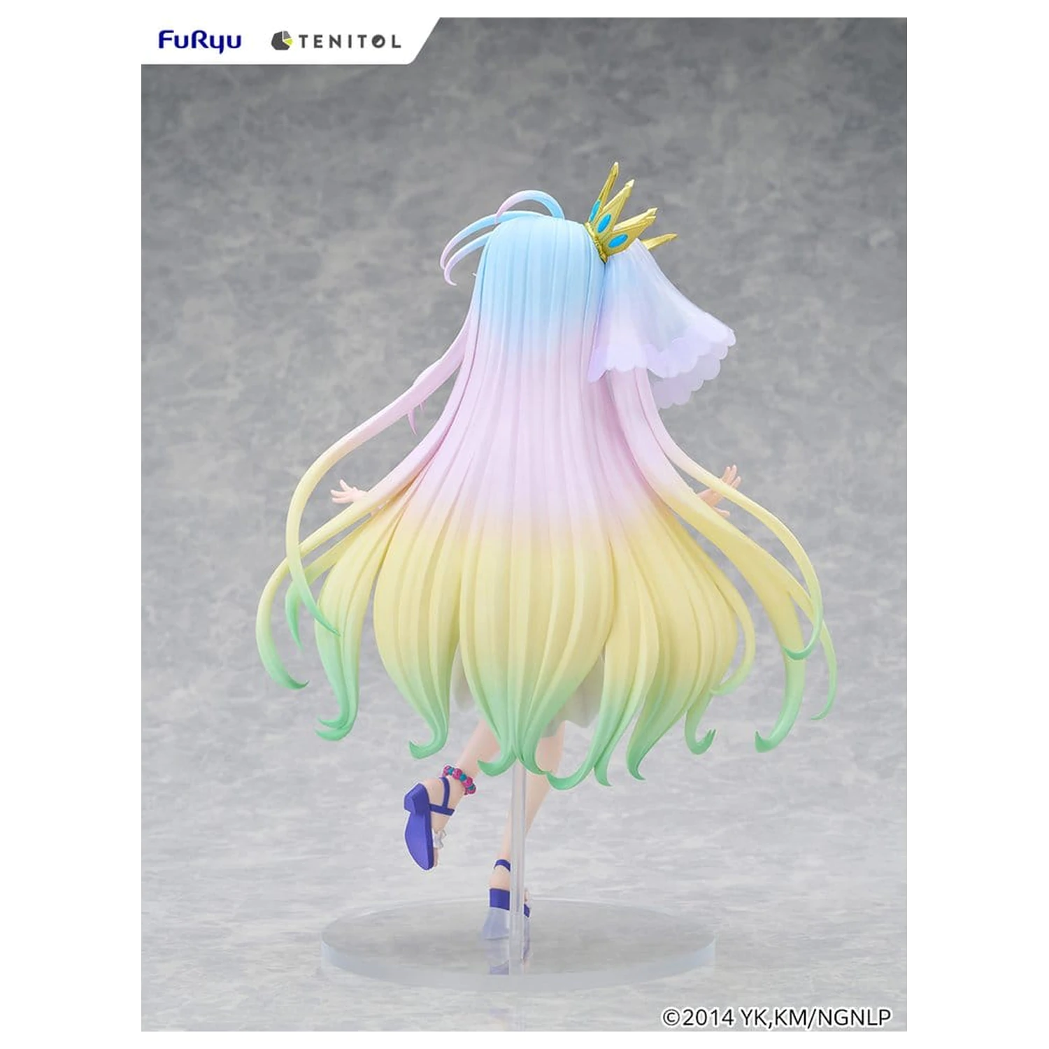 No Game No Life Tenitol Tall PVC Figur Shiro swimwear dress Ver. 29 cm Produktfoto