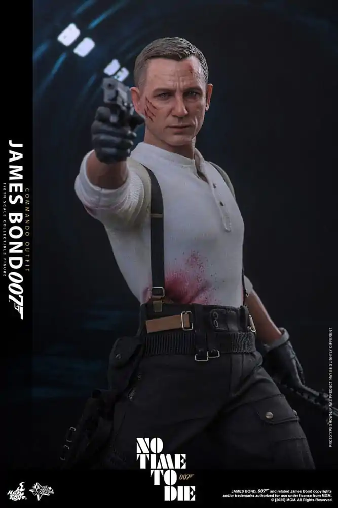 No Time To Die Movie Masterpiece Action Figur 1/6 James Bond (Commando Outfit) Hot Toys Exclusive 30 cm Produktfoto