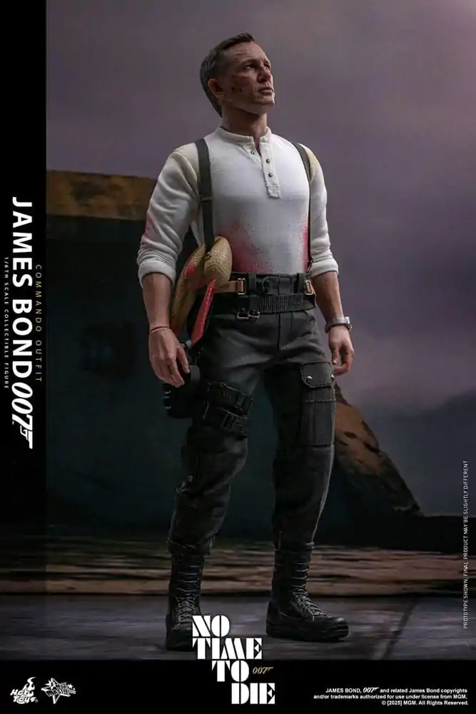 No Time To Die Movie Masterpiece Action Figur 1/6 James Bond (Commando Outfit) Hot Toys Exclusive 30 cm Produktfoto