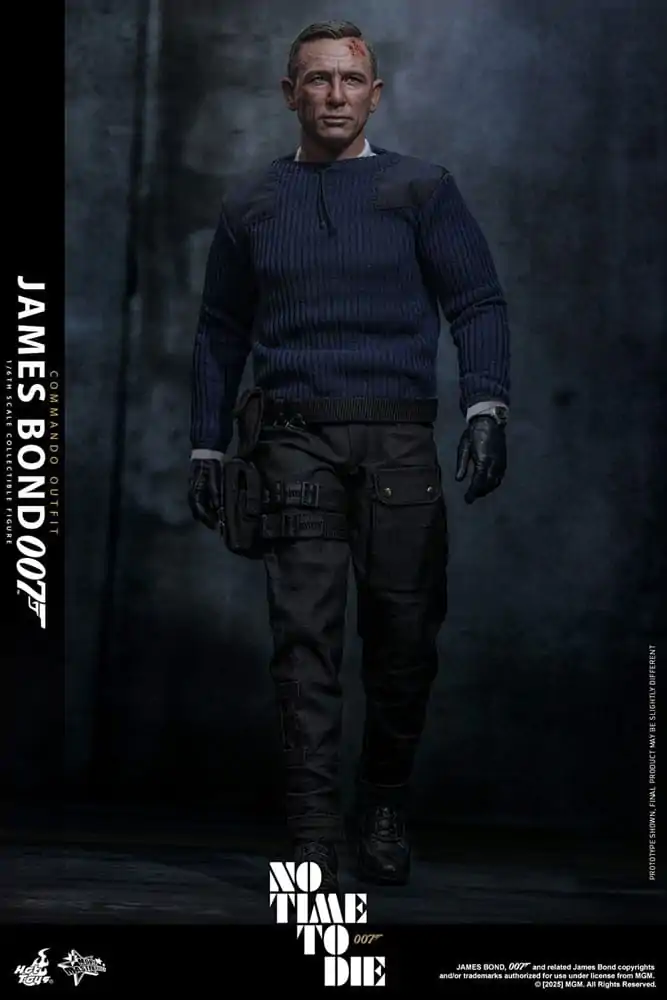 No Time To Die Movie Masterpiece Action Figur 1/6 James Bond (Commando Outfit) Hot Toys Exclusive 30 cm Produktfoto