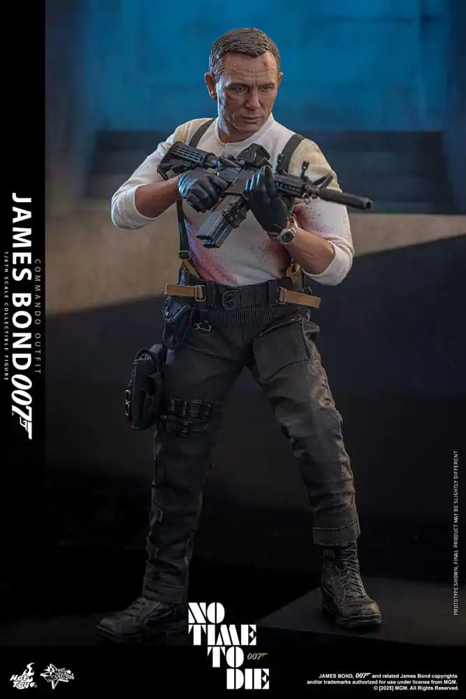 No Time To Die Movie Masterpiece Action Figur 1/6 James Bond (Commando Outfit) Hot Toys Exclusive 30 cm Produktfoto