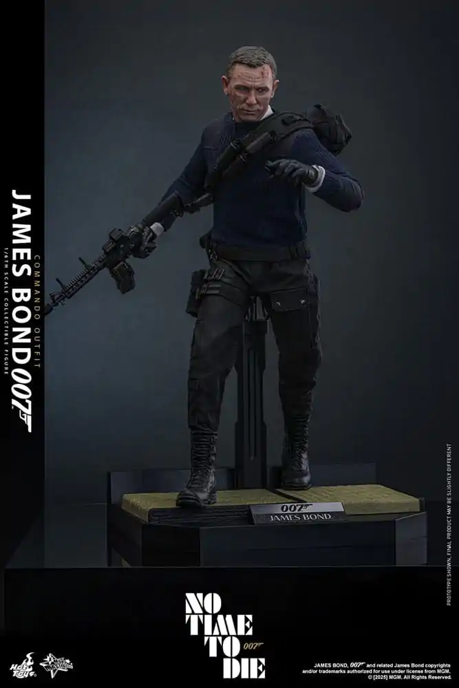 No Time To Die Movie Masterpiece Action Figur 1/6 James Bond (Commando Outfit) Hot Toys Exclusive 30 cm Produktfoto