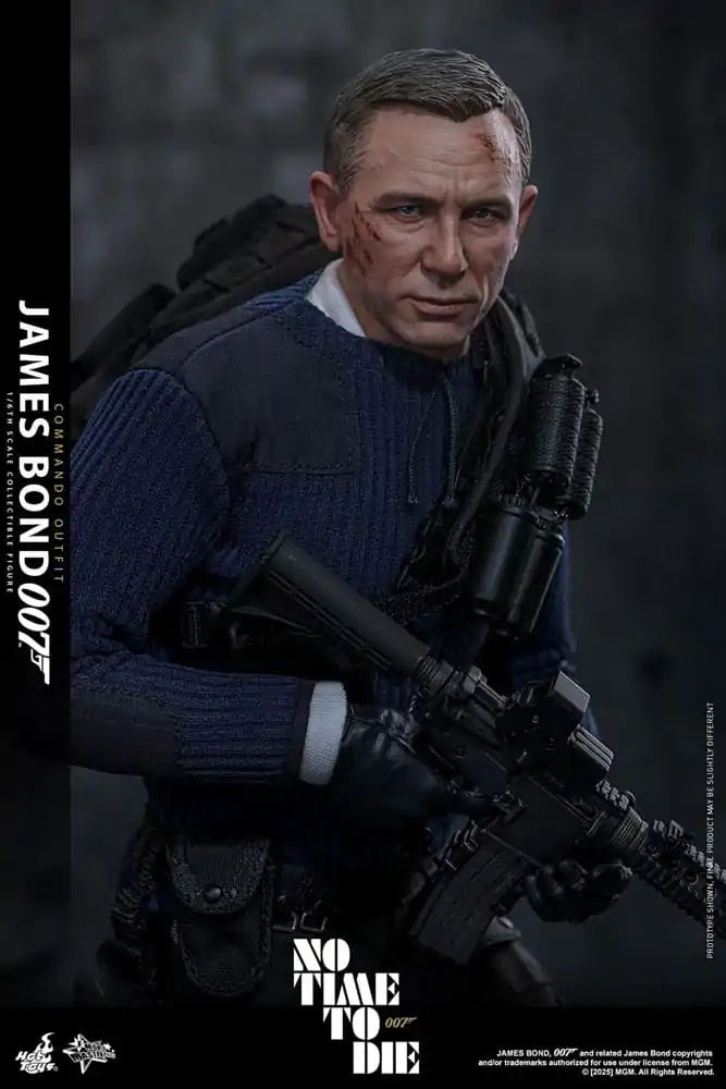 No Time To Die Movie Masterpiece Action Figur 1/6 James Bond (Commando Outfit) Hot Toys Exclusive 30 cm Produktfoto