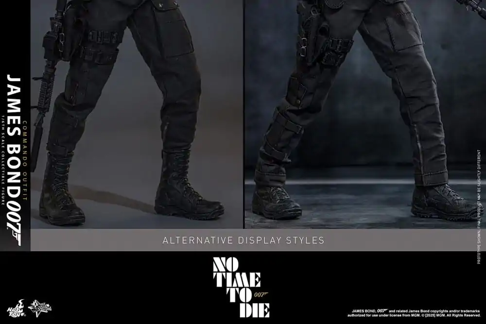 No Time To Die Movie Masterpiece Action Figur 1/6 James Bond (Commando Outfit) Hot Toys Exclusive 30 cm Produktfoto