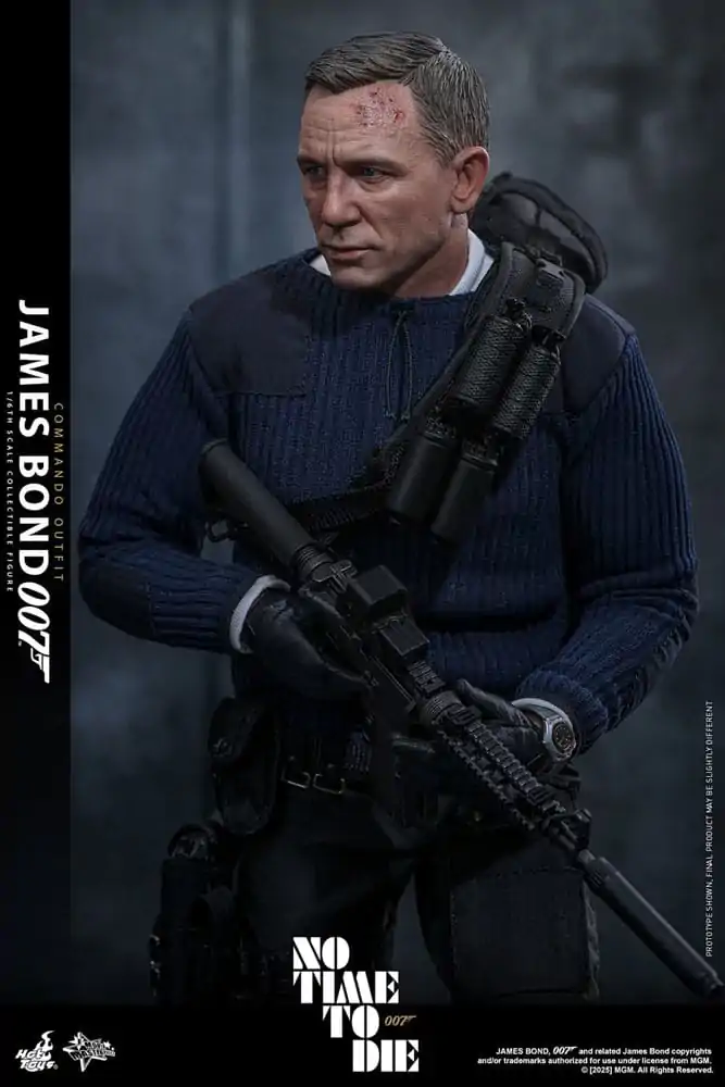 No Time To Die Movie Masterpiece Action Figur 1/6 James Bond (Commando Outfit) Hot Toys Exclusive 30 cm Produktfoto