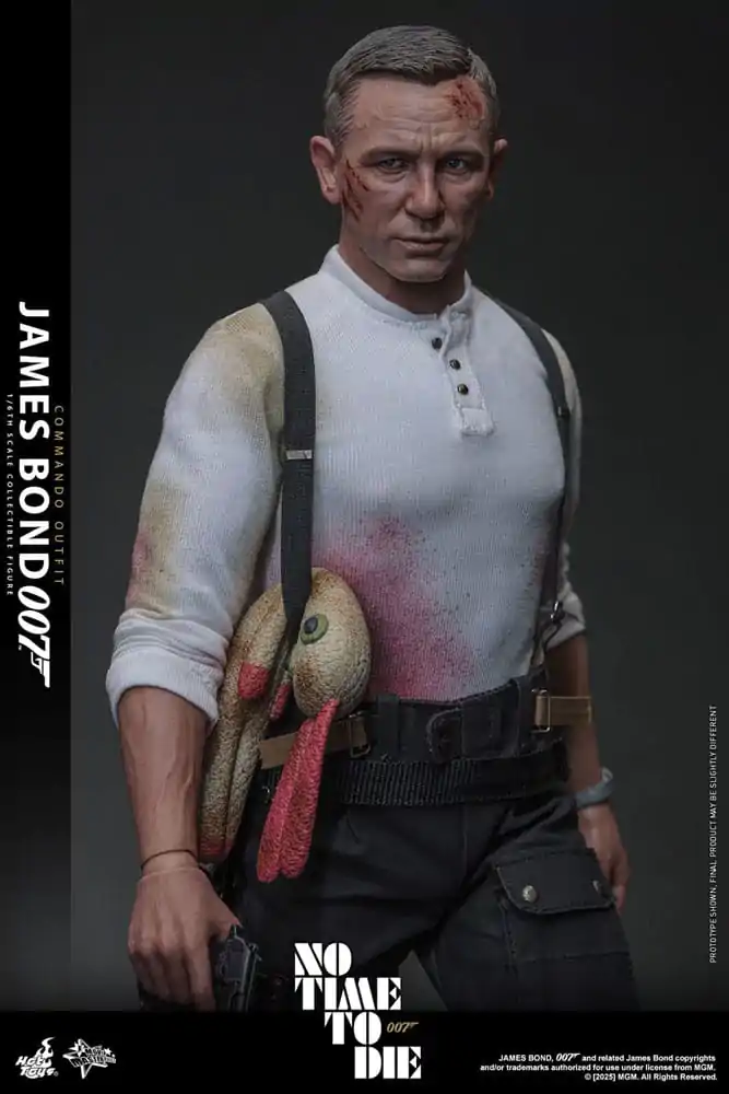 No Time To Die Movie Masterpiece Action Figur 1/6 James Bond (Commando Outfit) Hot Toys Exclusive 30 cm Produktfoto