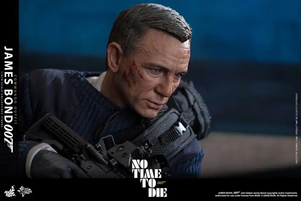 No Time To Die Movie Masterpiece Action Figur 1/6 James Bond (Commando Outfit) Hot Toys Exclusive 30 cm Produktfoto