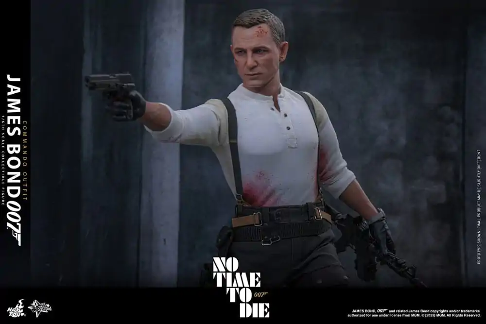 No Time To Die Movie Masterpiece Action Figur 1/6 James Bond (Commando Outfit) Hot Toys Exclusive 30 cm Produktfoto