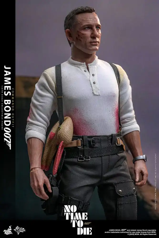 No Time To Die Movie Masterpiece Action Figur 1/6 James Bond (Commando Outfit) Hot Toys Exclusive 30 cm Produktfoto
