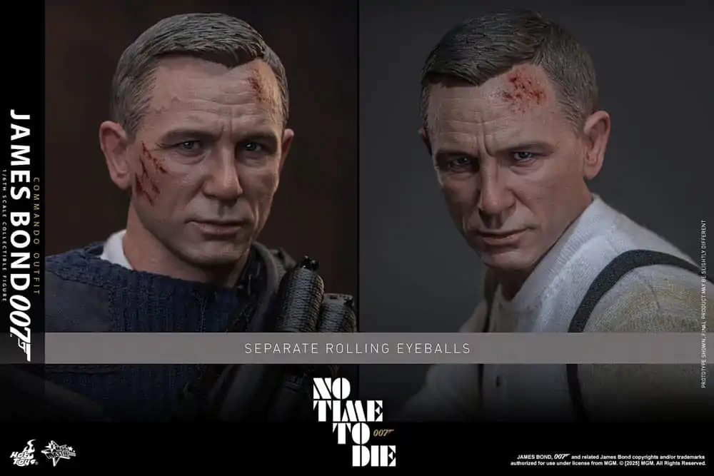 No Time To Die Movie Masterpiece Action Figur 1/6 James Bond (Commando Outfit) Hot Toys Exclusive 30 cm Produktfoto