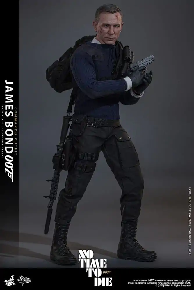 No Time To Die Movie Masterpiece Action Figur 1/6 James Bond (Commando Outfit) Hot Toys Exclusive 30 cm Produktfoto