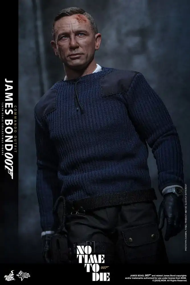 No Time To Die Movie Masterpiece Action Figur 1/6 James Bond (Commando Outfit) Hot Toys Exclusive 30 cm Produktfoto