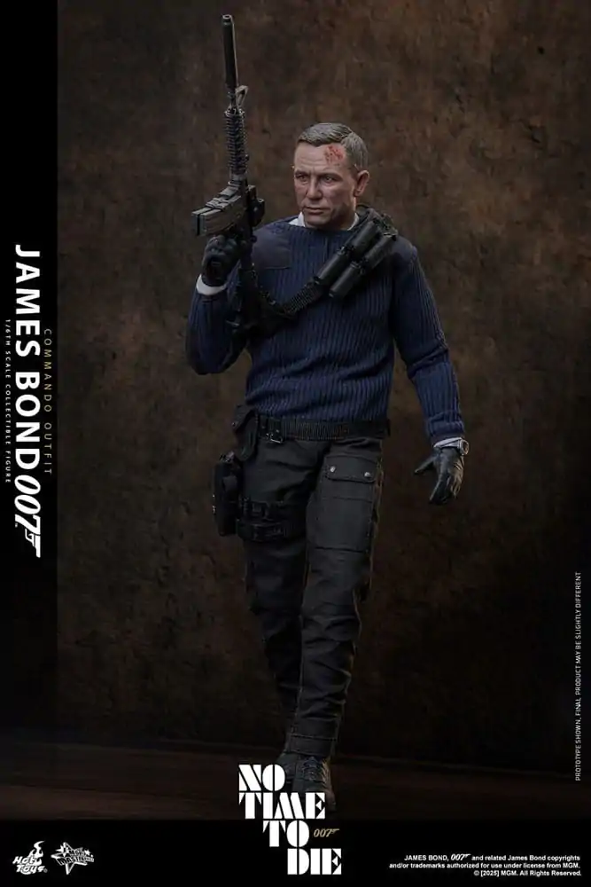 No Time To Die Movie Masterpiece Action Figur 1/6 James Bond (Commando Outfit) Hot Toys Exclusive 30 cm Produktfoto