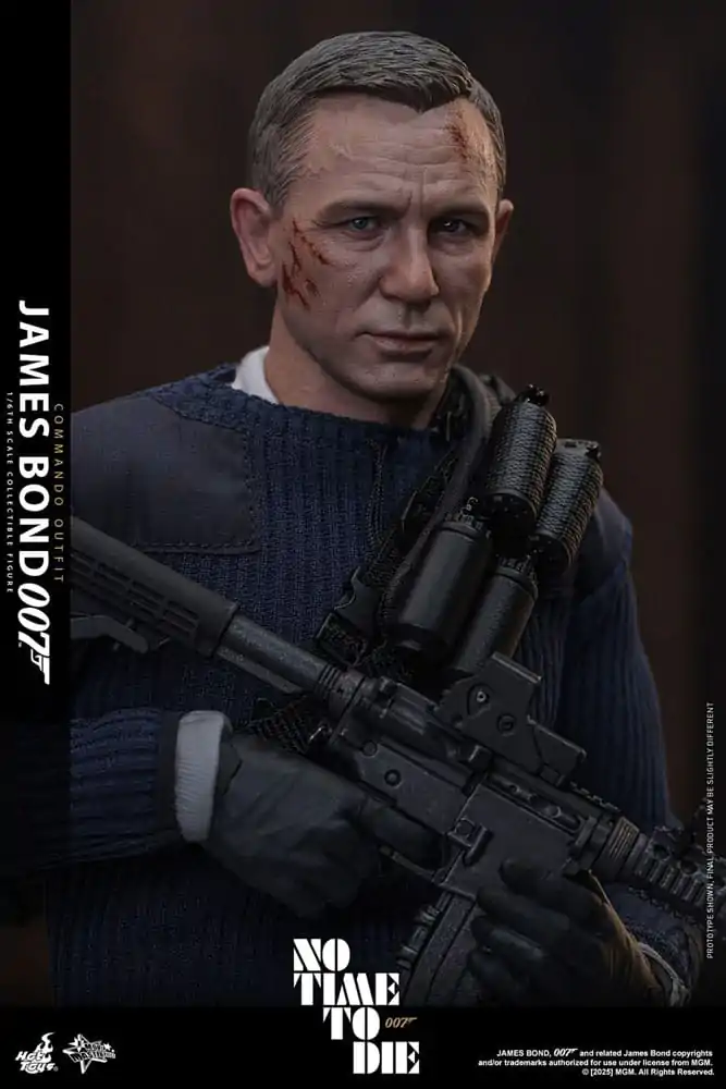 No Time To Die Movie Masterpiece Action Figur 1/6 James Bond (Commando Outfit) Hot Toys Exclusive 30 cm Produktfoto