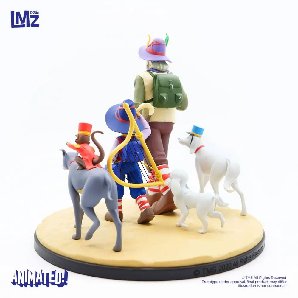 Nobody's boy: Remi Statue Remi, Vitalis, Dolce, Zerbino & Joli-Coeur 22 cm Produktfoto