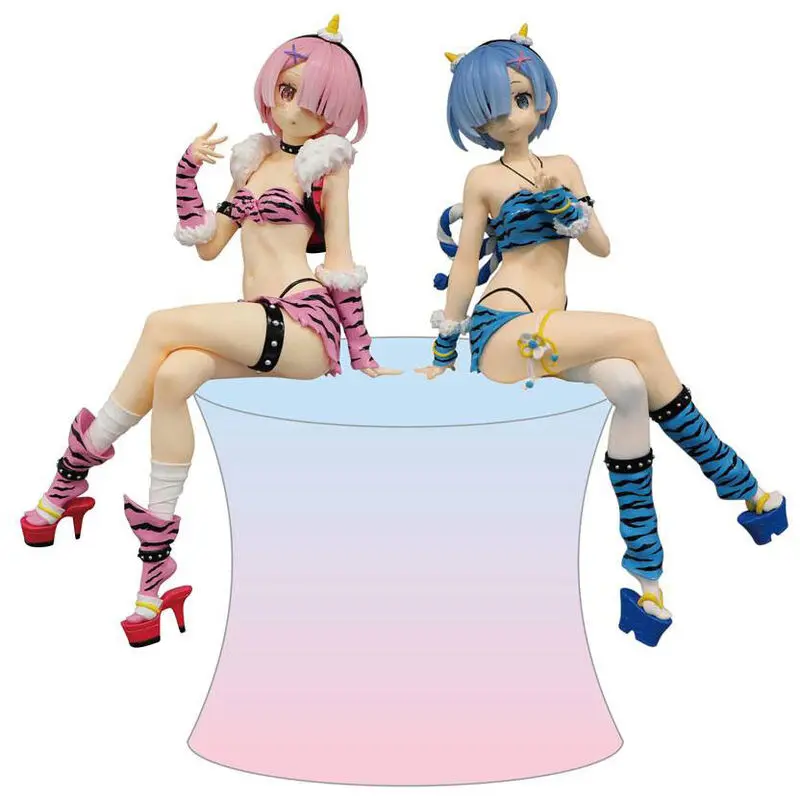 Re:Zero Noodle Stopper PVC Statuen Rem & Ram 16 cm Produktfoto