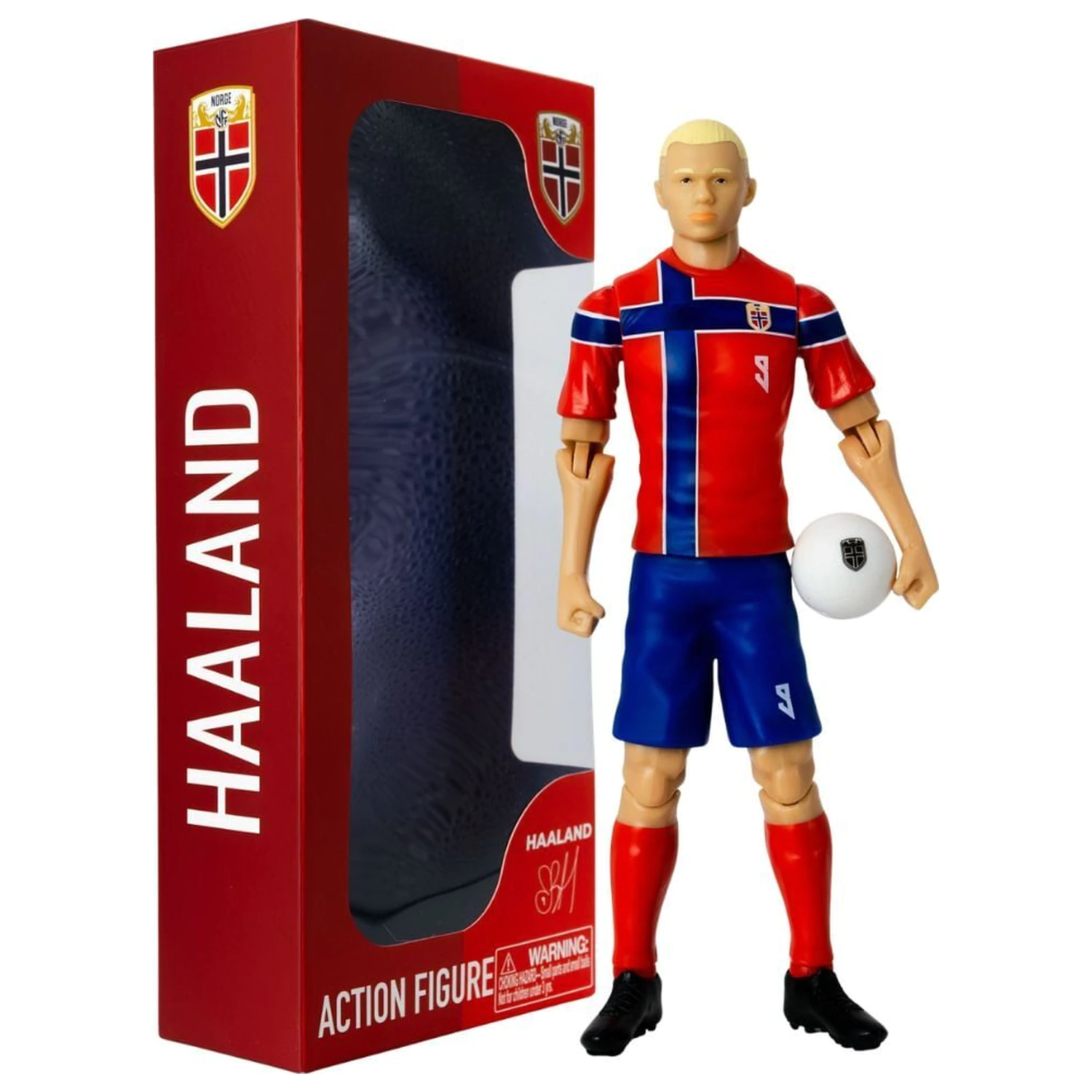 Norway Haaland Actionfigur 20cm Produktfoto