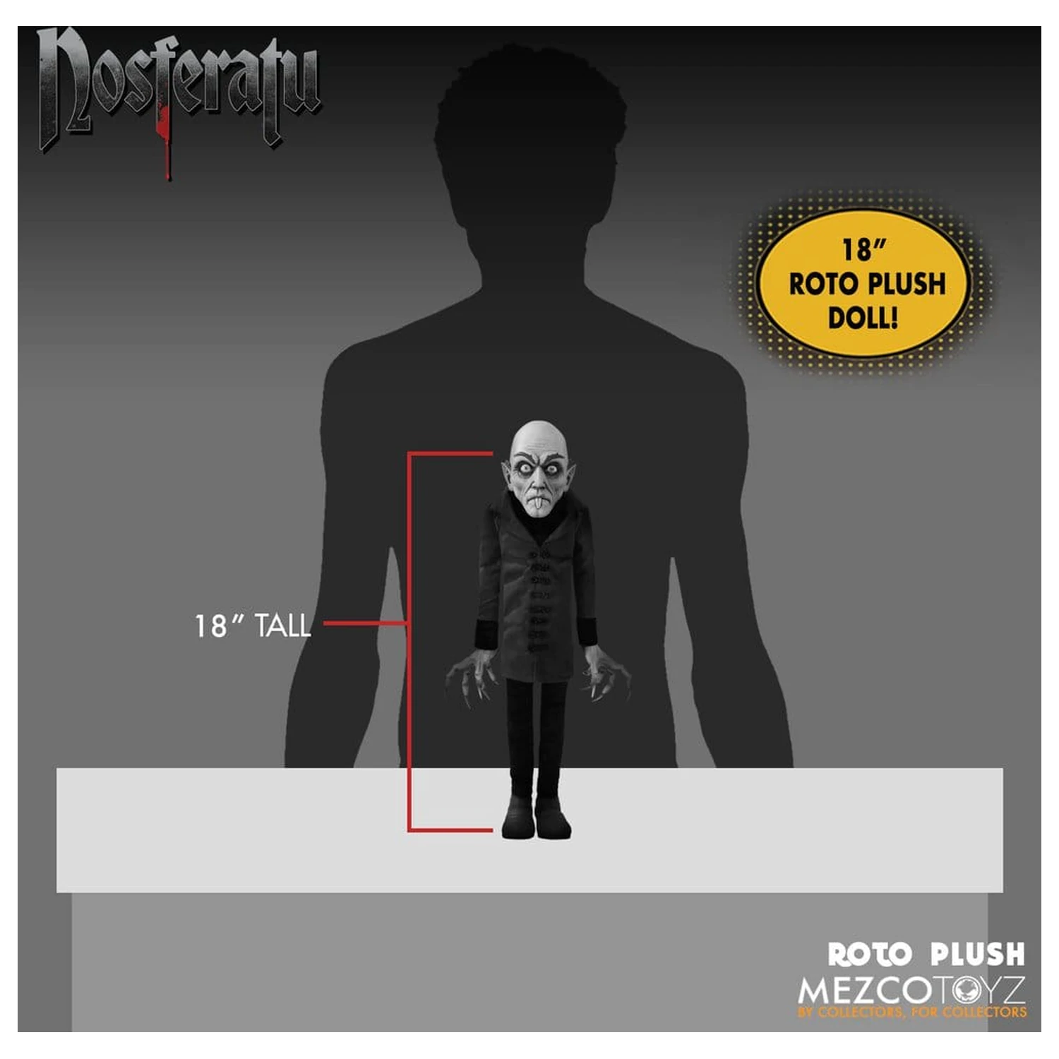 Nosferatu MDS Roto Plüschtier 46 cm Produktfoto