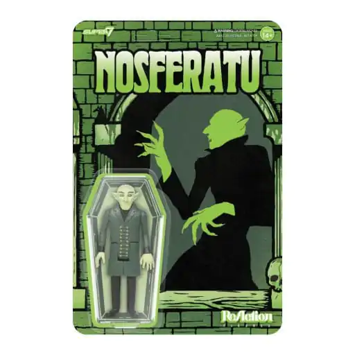 Nosferatu ReAction Actionfigur Nosferatu (Film Poster) 10 cm termékfotó