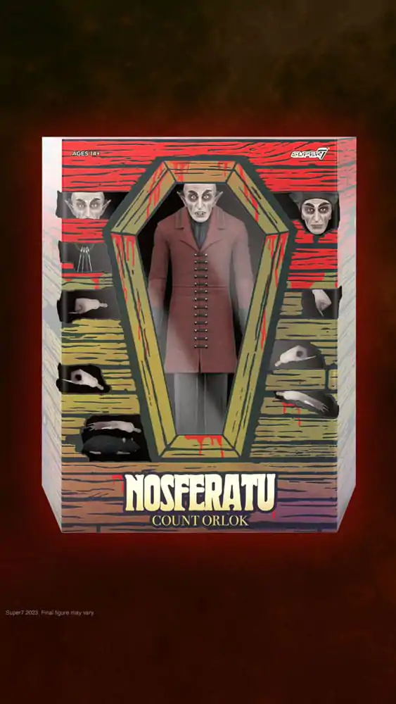 Nosferatu Ultimates Actionfigur Count Orlok Wave 2 18 cm termékfotó