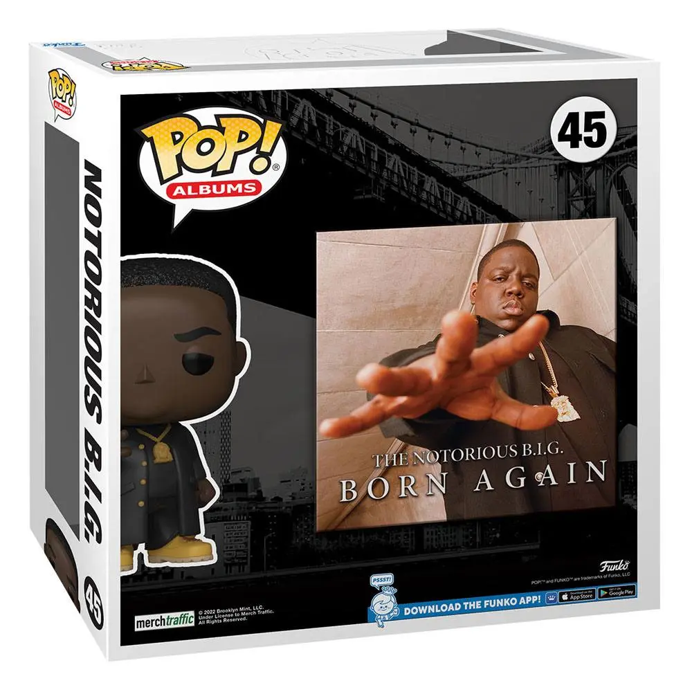 Notorious B.I.G. POP! Albums Vinyl Figur Biggie Smalls - Born Again 9 cm termékfotó