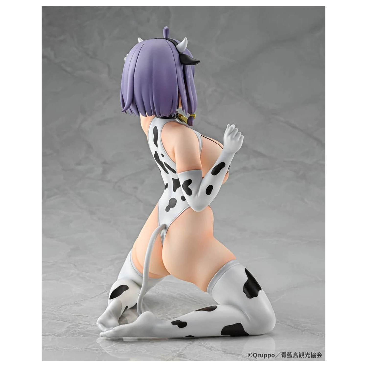 Nukitashi The Animation PVC Statue 1/5 Misaki Hotori Cow print costume 22 cm Produktfoto