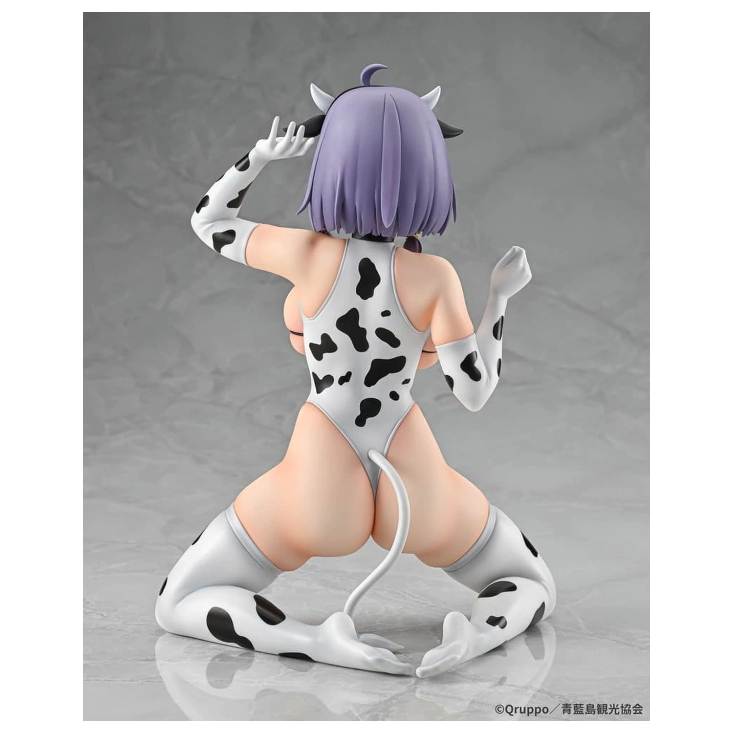 Nukitashi The Animation PVC Statue 1/5 Misaki Hotori Cow print costume 22 cm Produktfoto