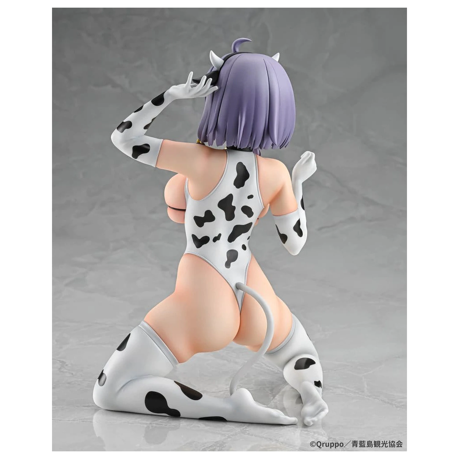 Nukitashi The Animation PVC Statue 1/5 Misaki Hotori Cow print costume 22 cm Produktfoto