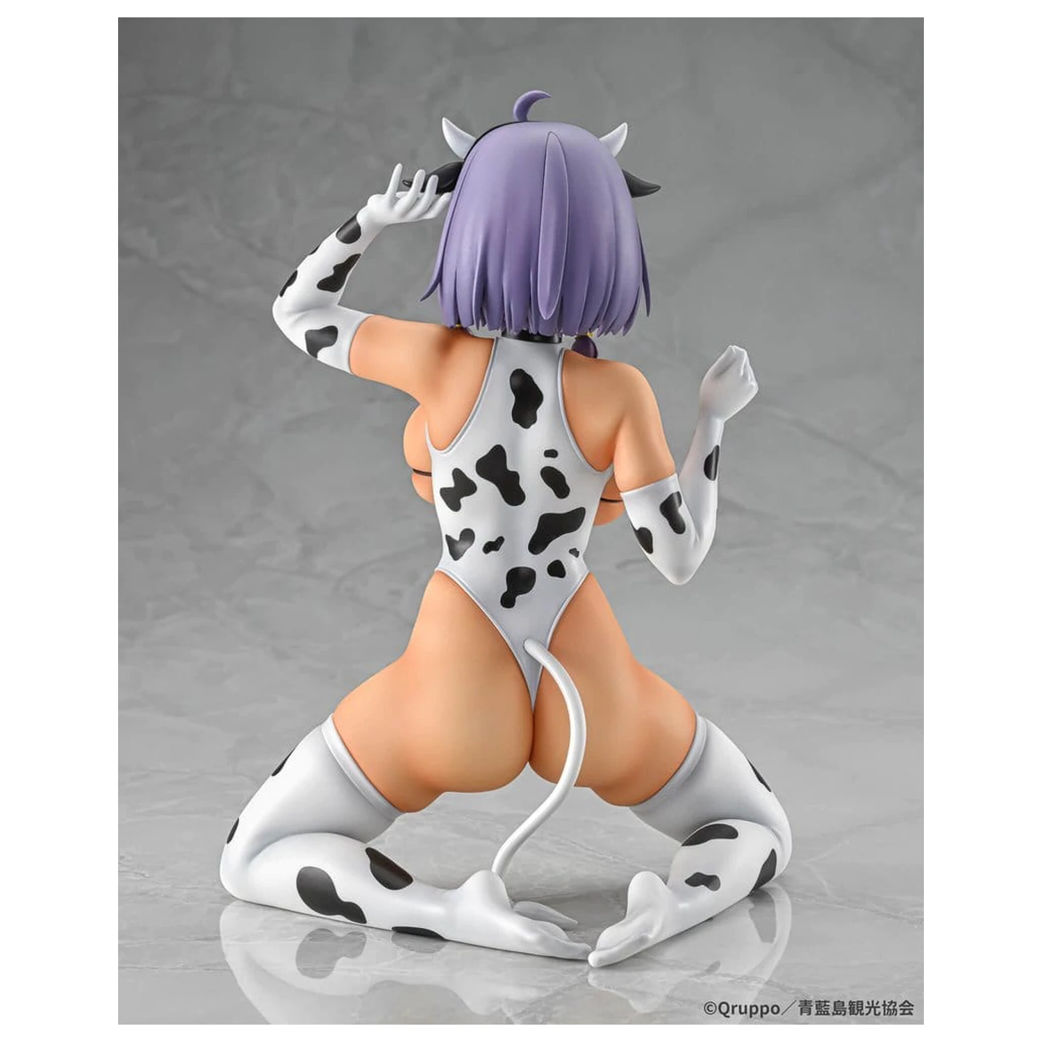 Nukitashi The Animation PVC Statue 1/5 Misaki Hotori Cow print costume Tanned Ver. 22 cm Produktfoto