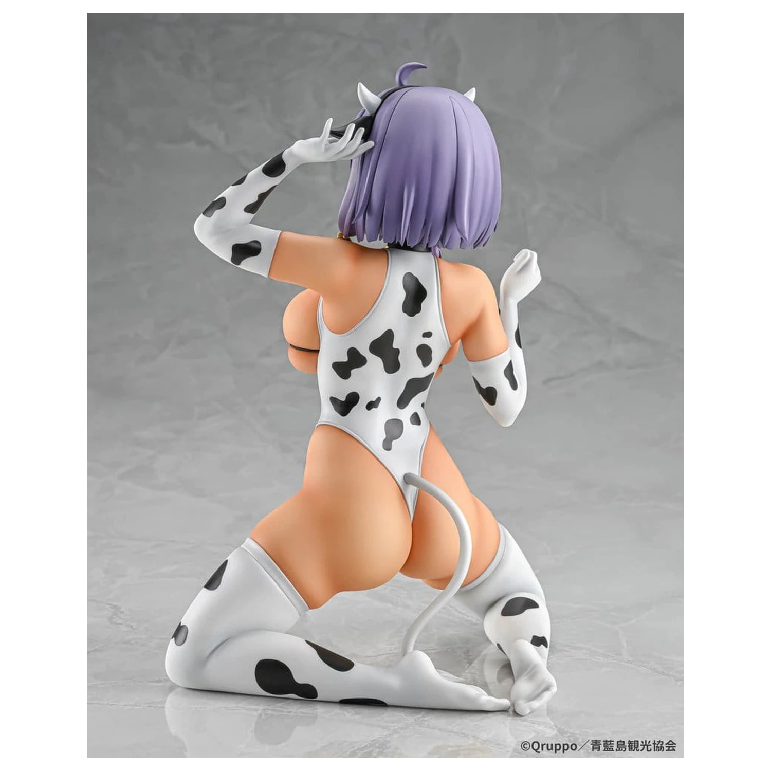 Nukitashi The Animation PVC Statue 1/5 Misaki Hotori Cow print costume Tanned Ver. 22 cm Produktfoto