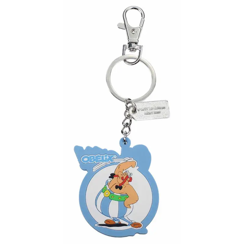 Obelix wendbarer Gummi-Schlüsselanhänger Produktfoto